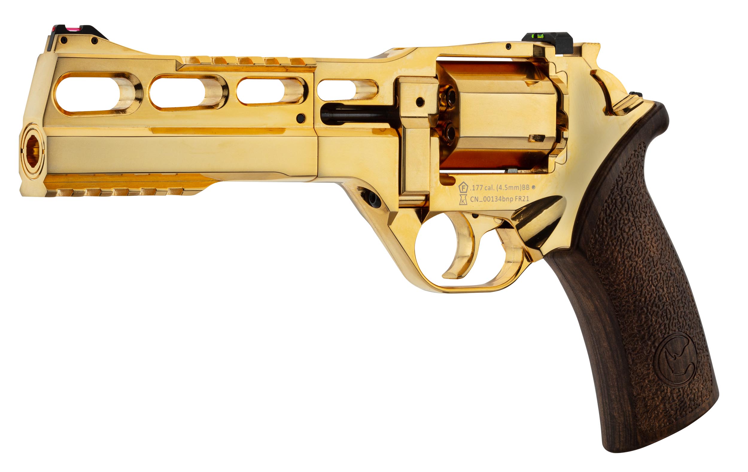 ACP012-1 Réplique Airgun revolver CO2 CHIAPPA RHINO Edition Gold 4,5mm - ACP012