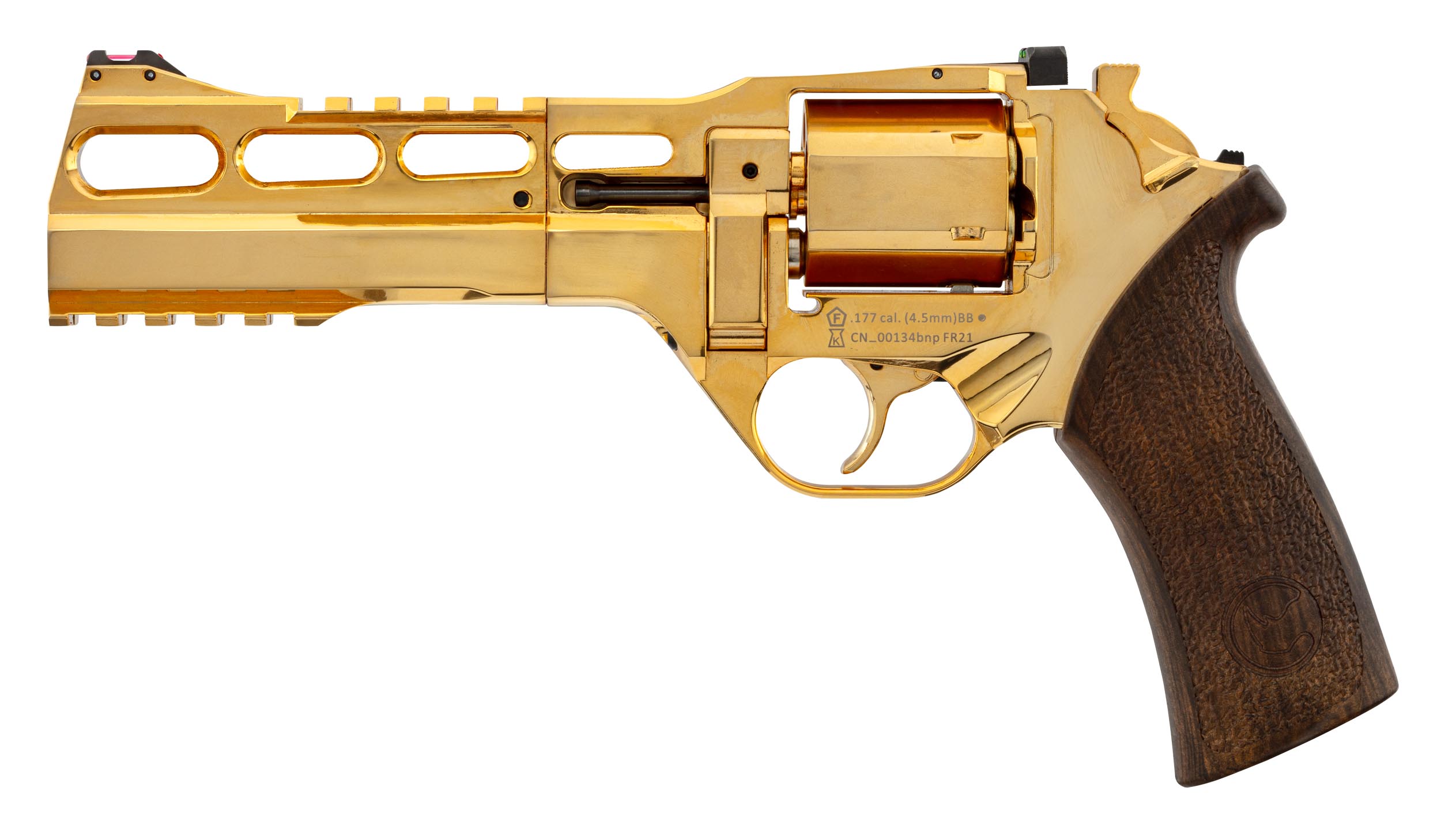 ACP012-2 Réplique Airgun revolver CO2 CHIAPPA RHINO Edition Gold 4,5mm