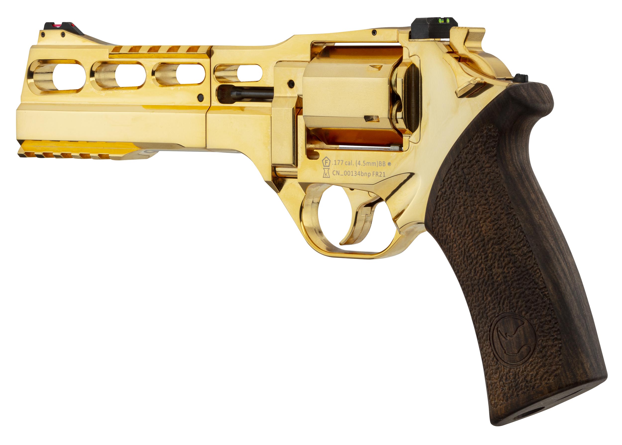 ACP012-3 Réplique Airgun revolver CO2 CHIAPPA RHINO Edition Gold 4,5mm