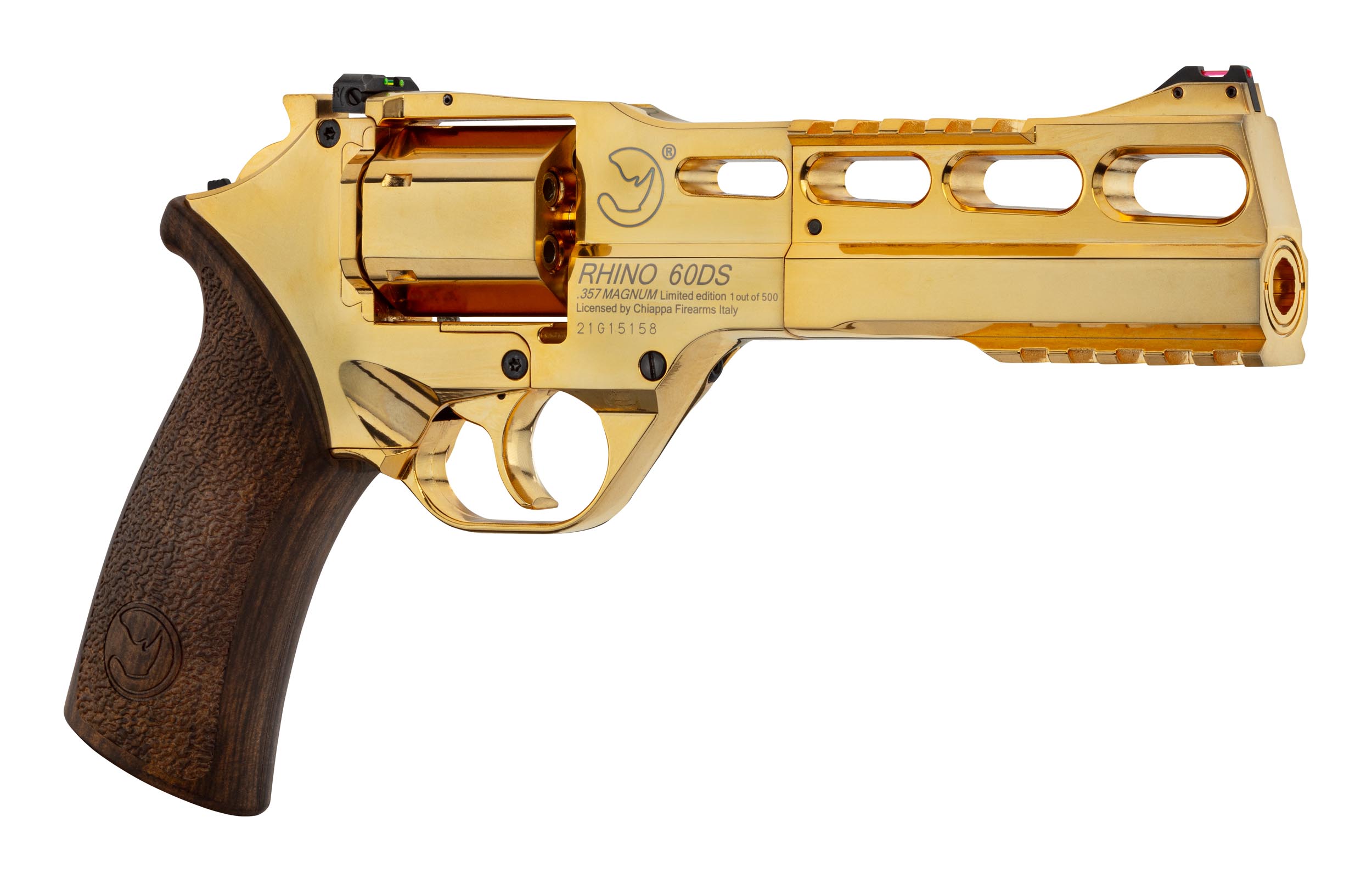ACP012-8 Réplique Airgun revolver CO2 CHIAPPA RHINO Edition Gold 4,5mm