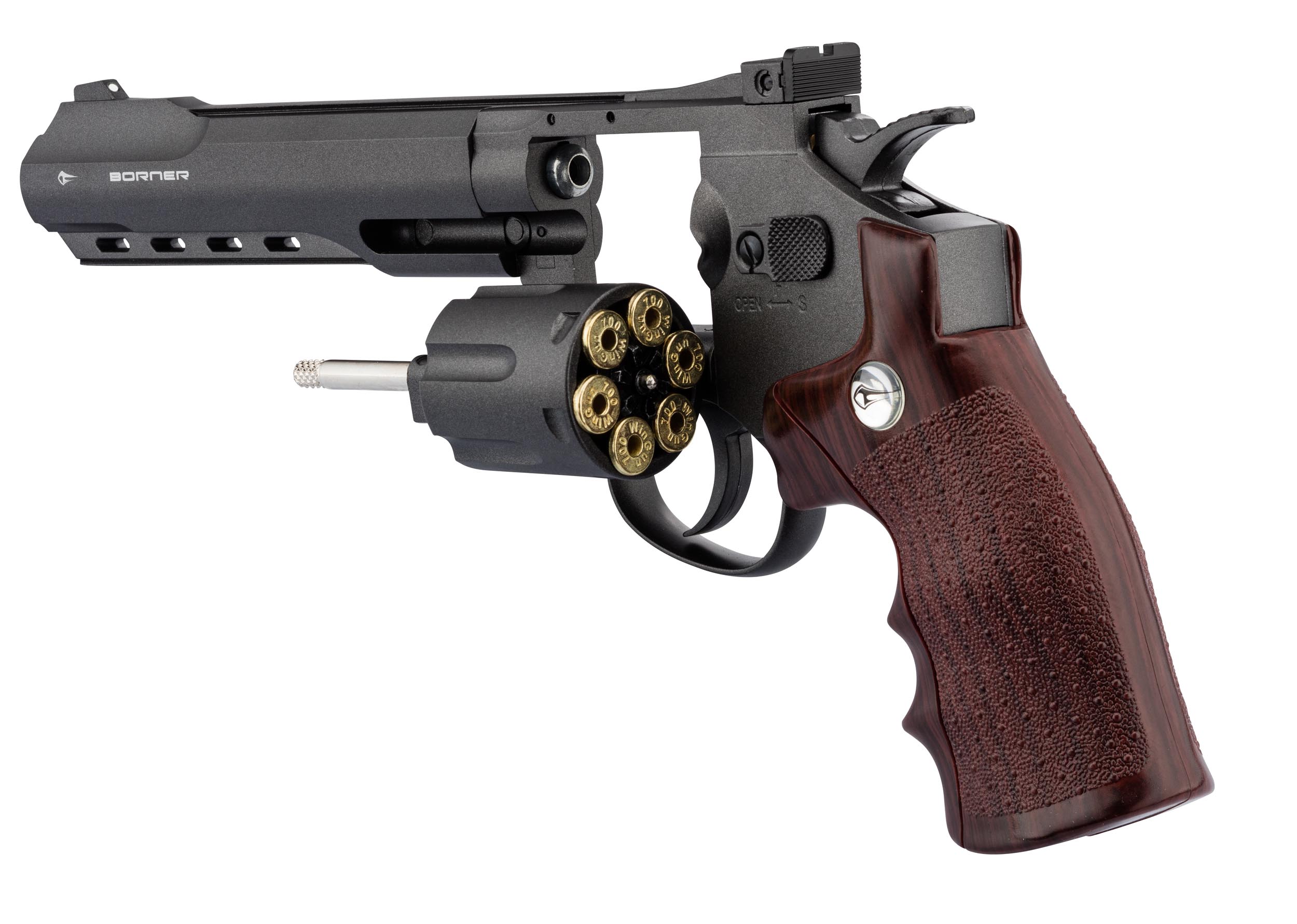 ACP720-3 CO2 revolver Borner Super Sport 702 BB&#039;s cal. 4.5mm - ACP720