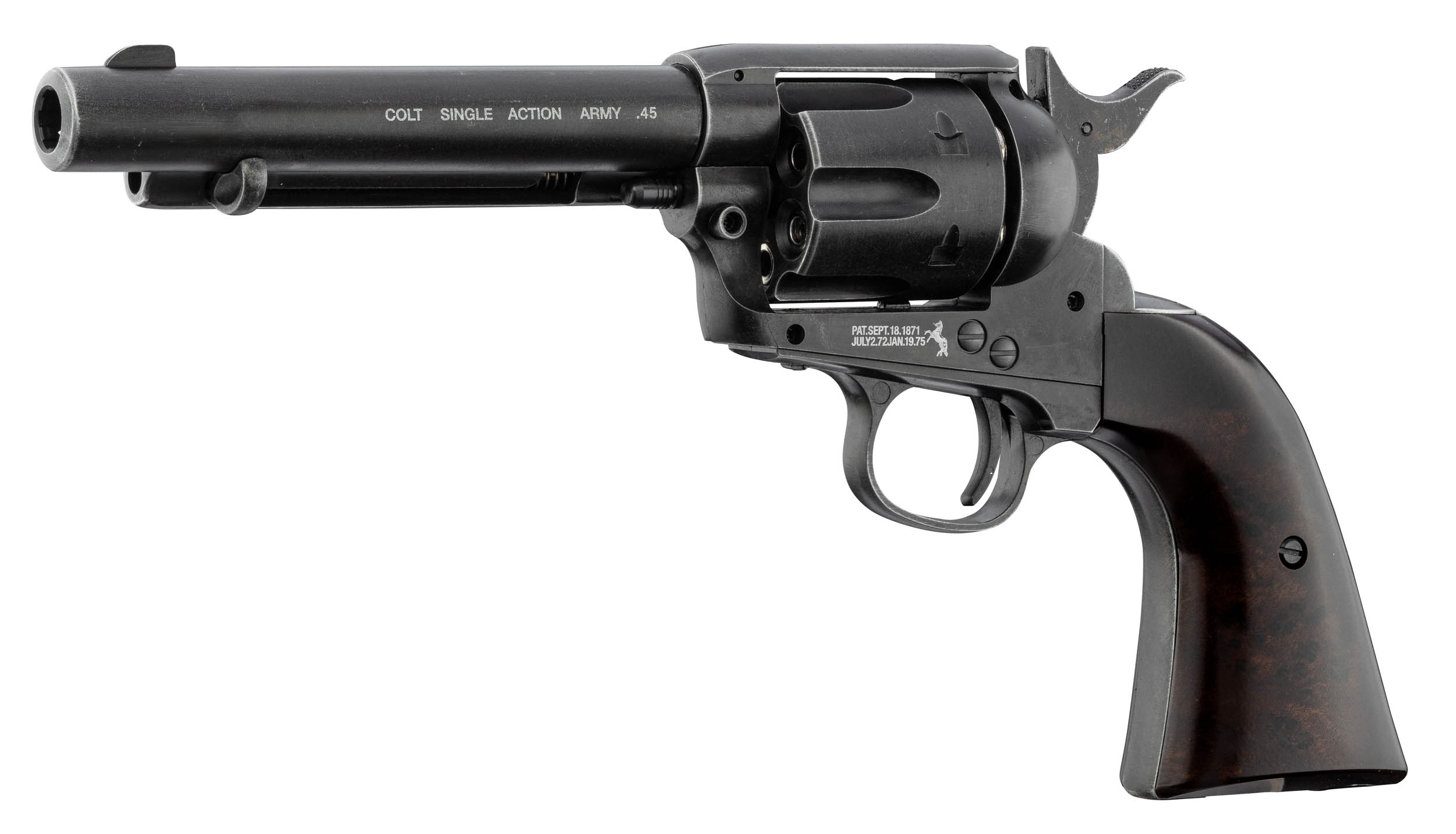 ACR245-01 Colt Simple Action Army 45 CO2 revolver with diabolos cal. 4.5 mm - ACR245