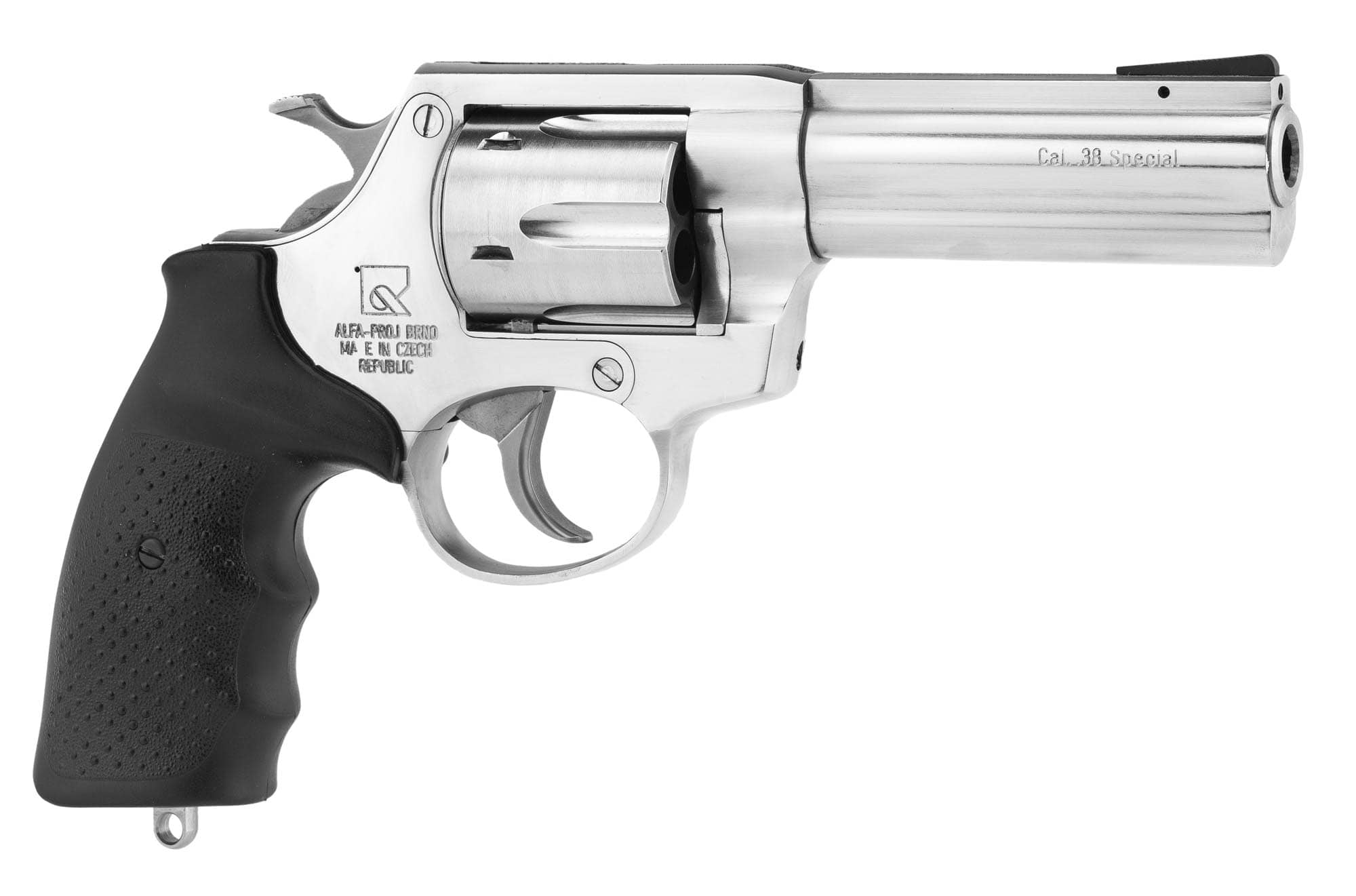 AD99710-2-Revolver Alfa Proj 4 pouces - Cal.38 SP Inox - AD99710