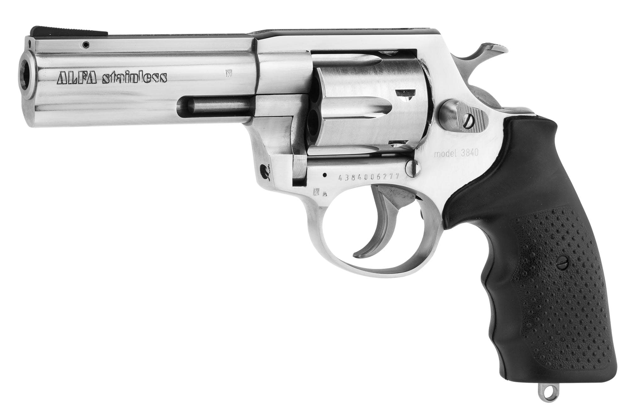 AD99710-3-Revolver Alfa Proj 4 pouces - Cal.38 SP Inox - AD99710