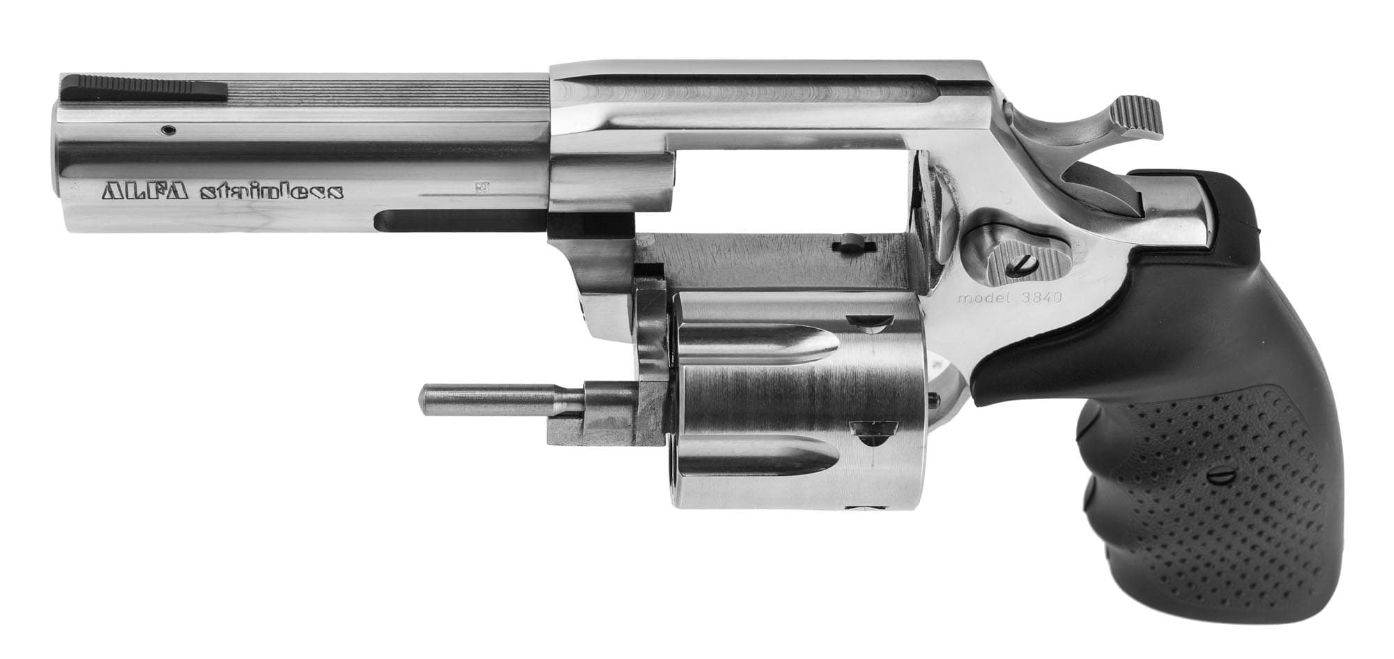 AD99710-8-Revolver Alfa Proj 4 pouces - Cal.38 SP Inox - AD99710