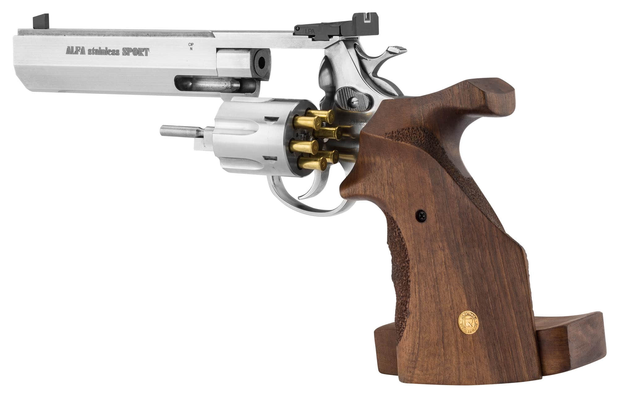 ADP275-3-Revolver Alfa Proj SPORT .22 LR 6&#039;&#039; Inox - ADP275