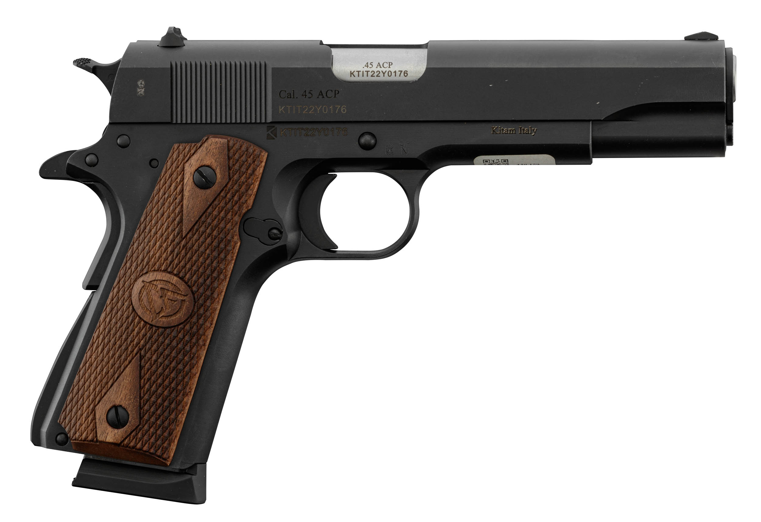 ADP621-02 Pistolet CHIAPPA 1911 Field Grade noir cal 45 ACP - ADP621