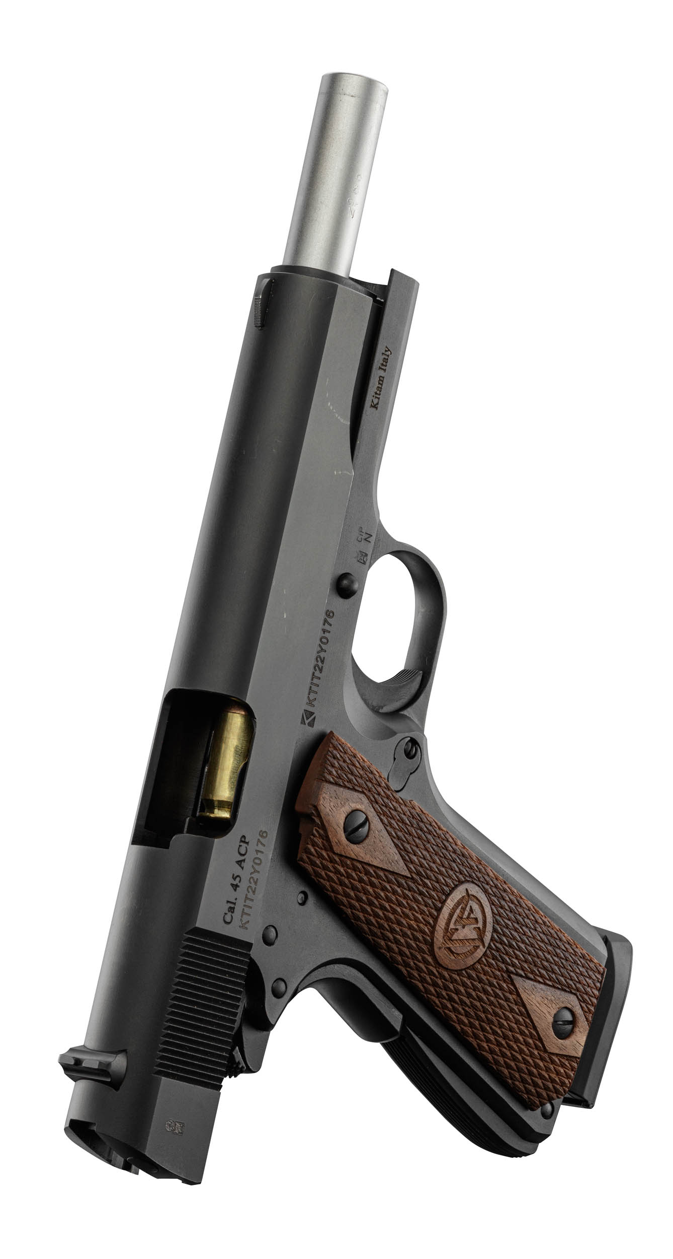 ADP621-06 Pistolet CHIAPPA 1911 Field Grade noir cal 45 ACP - ADP621