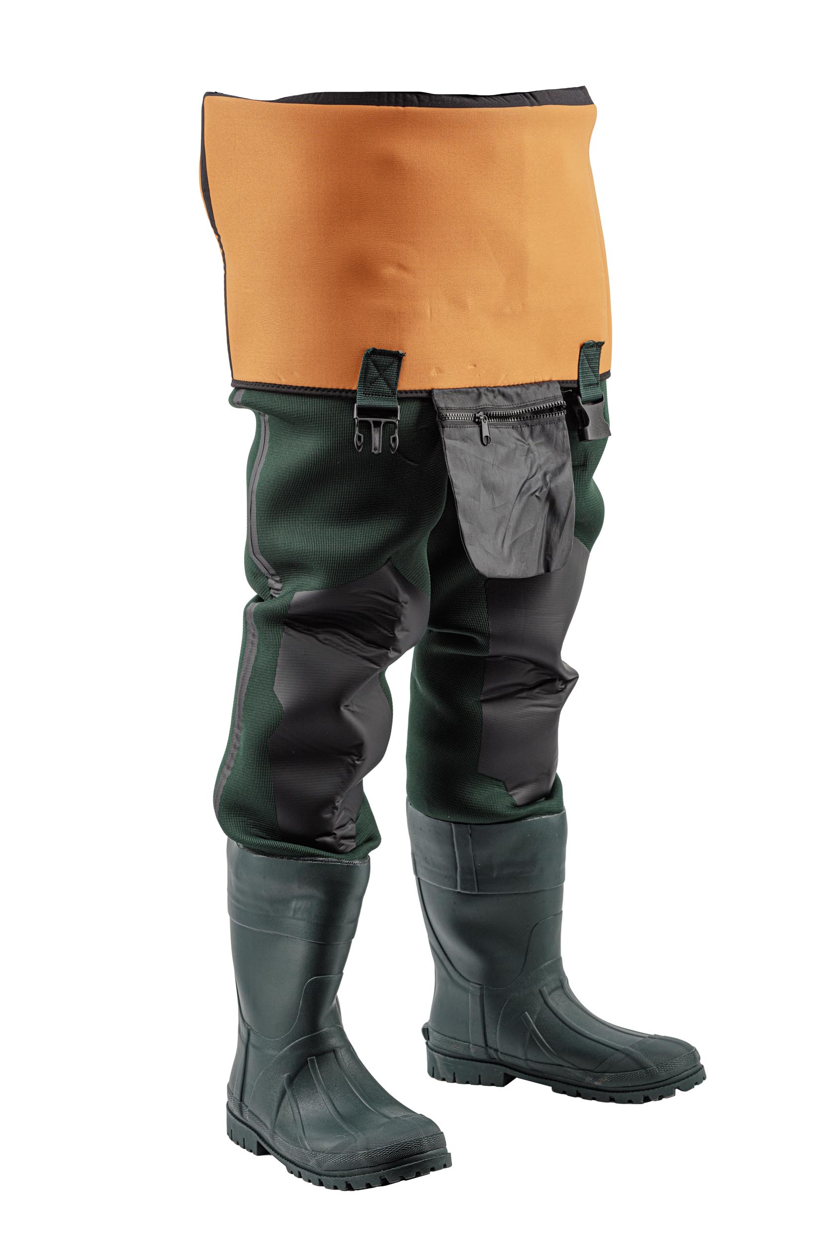 Cuissardes Pêche étanches Confort Cuissardes Néoprène 5mm Imperméables Avec Bottes Intégrées Chaussettes Thermiques - Waders Pêche Homme Cuissardes Pêche étanches Confort Cuissardes Néoprène 5mm Imperméables Avec Bottes Intégrées Chaussettes Thermiques - Waders Pêche Homme