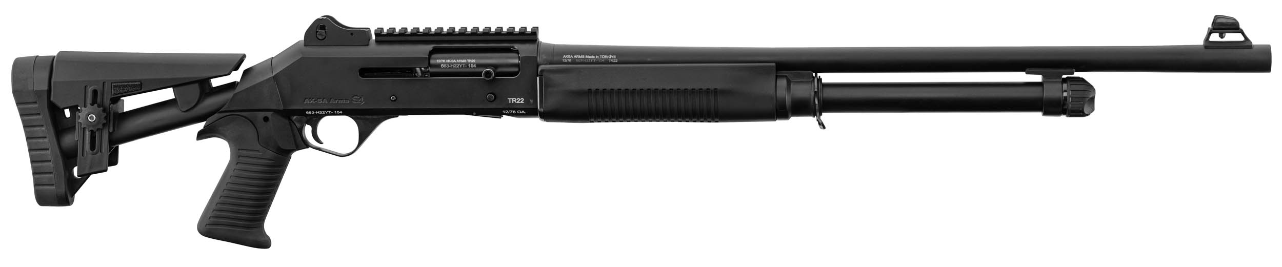 AK310-03 Pack fusil semi auto AKSA S4 canon 24&#039;&#039; avec red dot FALKE S