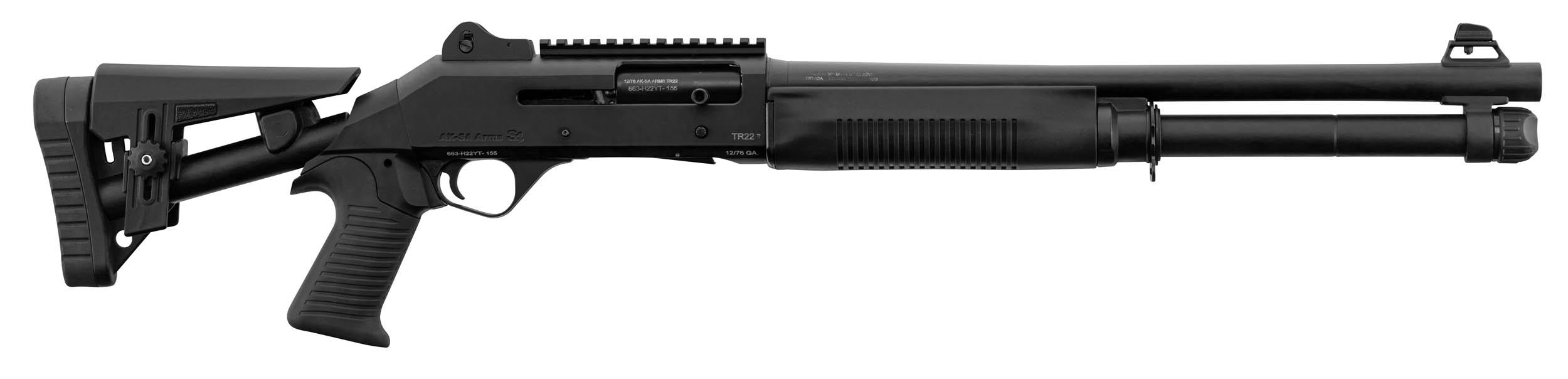 AK321-03 Pack fusil semi auto AKSA S4 canon 18.5&#039;&#039; avec red dot FALKE S