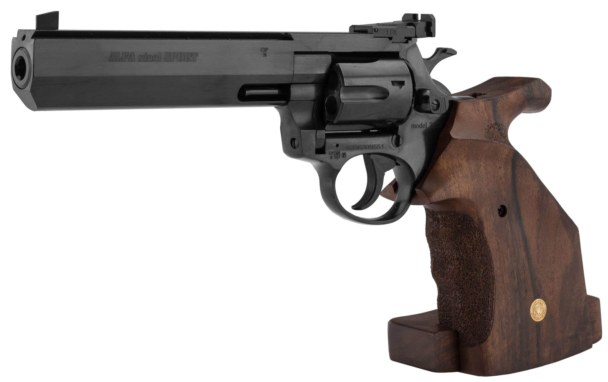 AT1020-4-Revolver Alfa Proj SPORT 357 magnum 6&#039;&#039; bronzé
