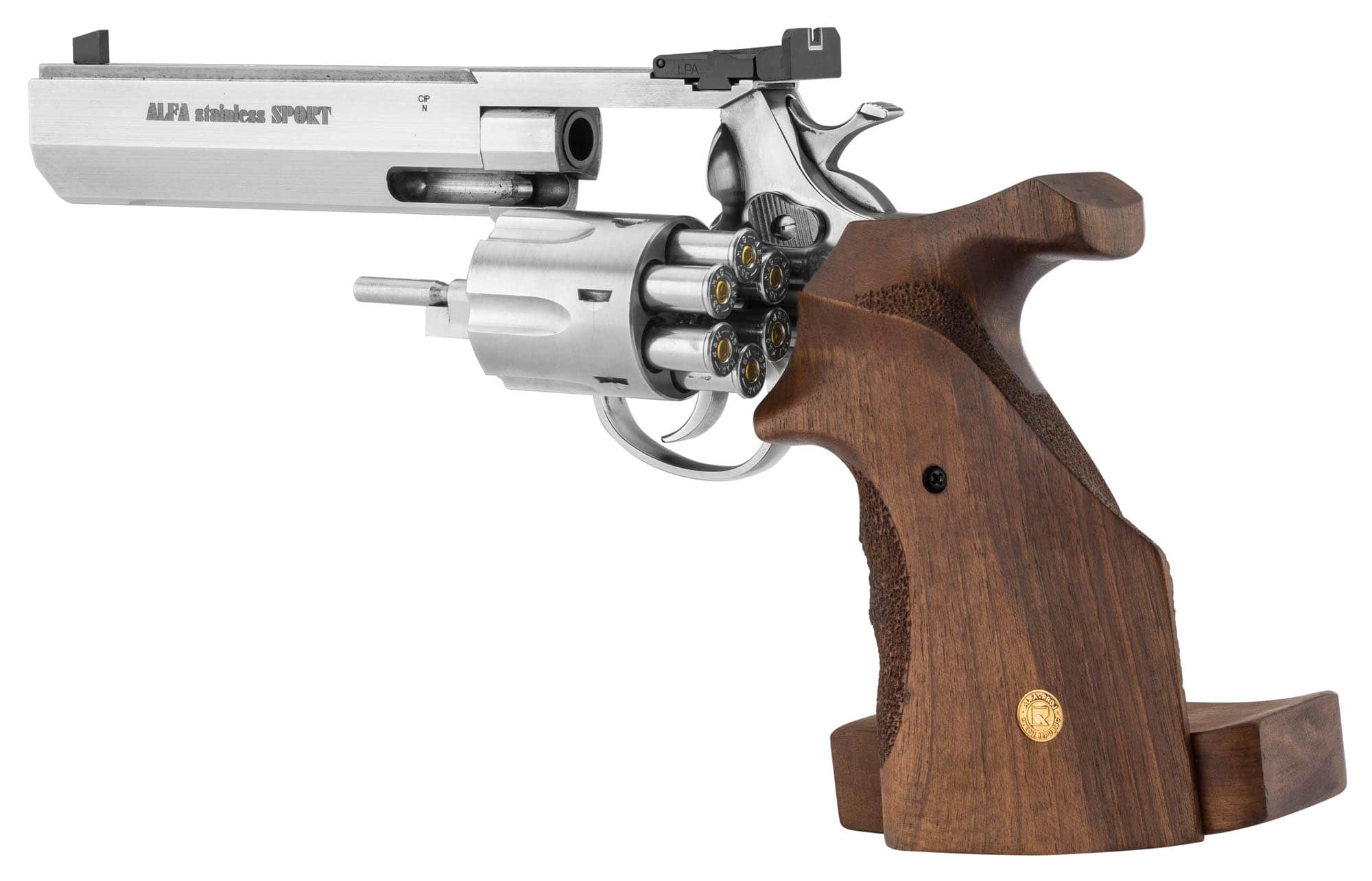 AT1022-3-Revolver Alfa Proj SPORT 357 magnum 6&#039;&#039; Inox - AT1022