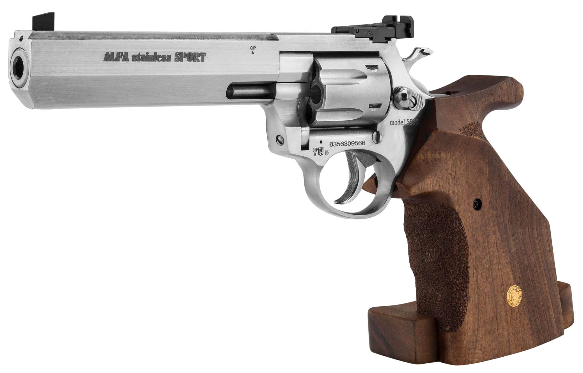 AT1022-4-Revolver Alfa Proj SPORT 357 magnum 6&#039;&#039; Inox - AT1022