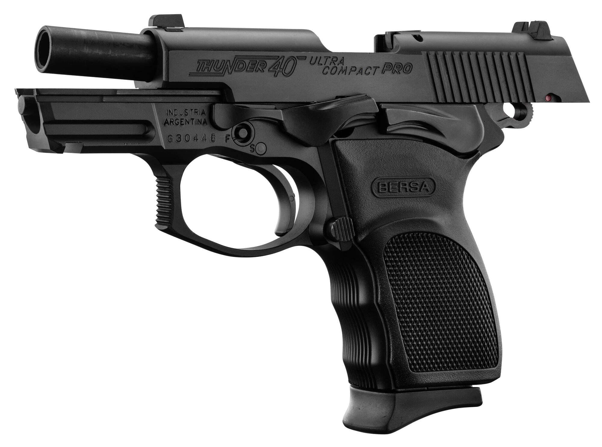 BE250-1-Pistolet BERSA THUNDER Ultra compact - Cal. 40 S&amp;W noir - BE250