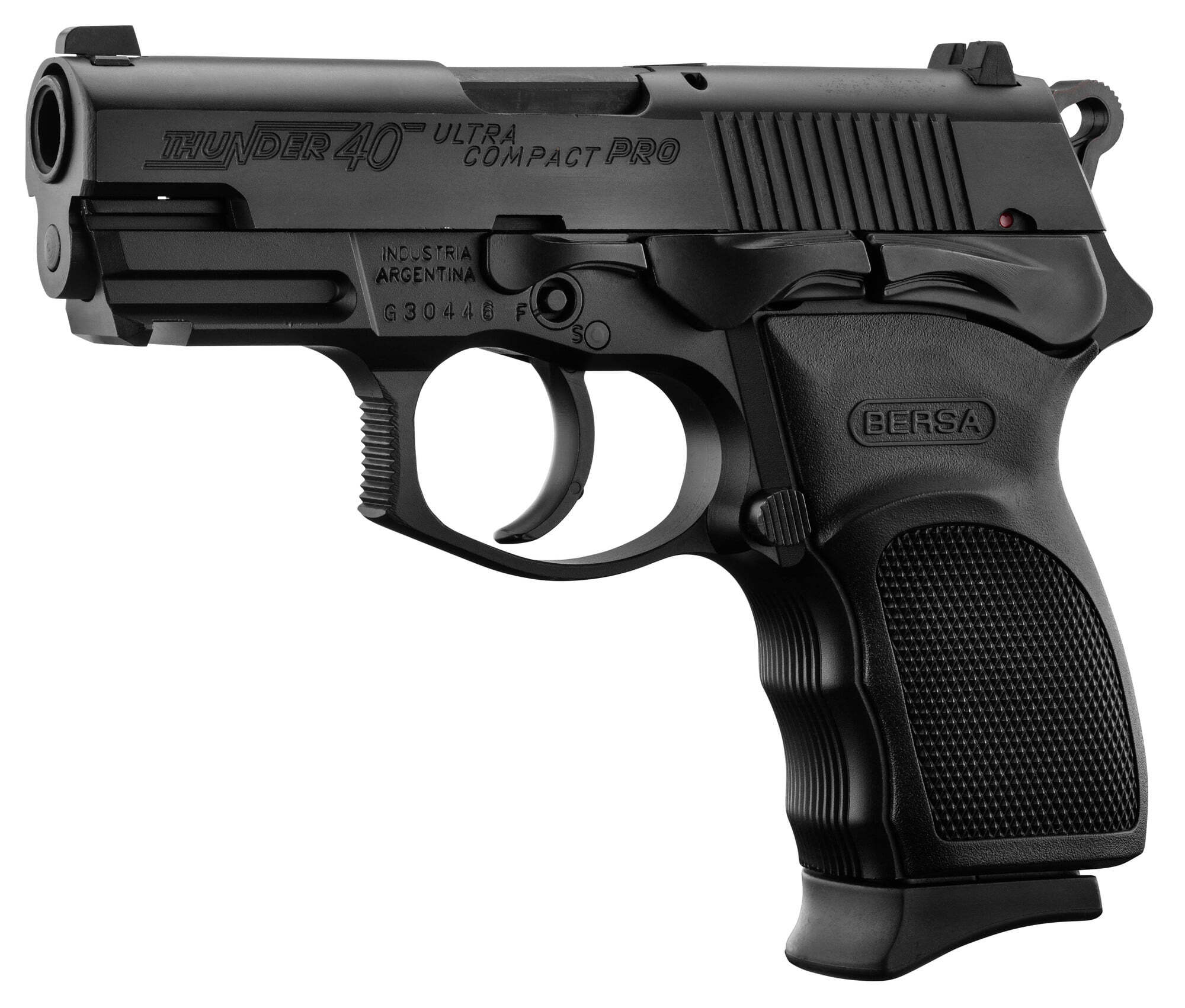BE250-2-Pistolet BERSA THUNDER Ultra compact - Cal. 40 S&amp;W noir - BE250