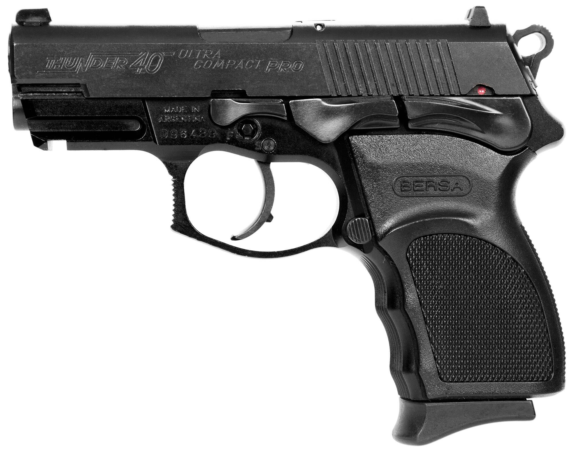 BE250-Pistolet BERSA THUNDER Ultra compact - Cal. 40 S&amp;W noir - BE250