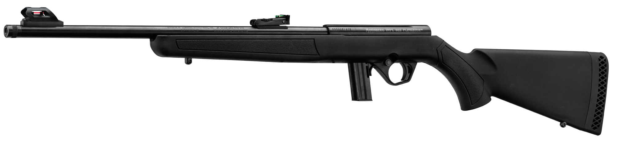 CR200-2 Carabine Mossberg Plinkster 802 synthétique noire cal.22 LR