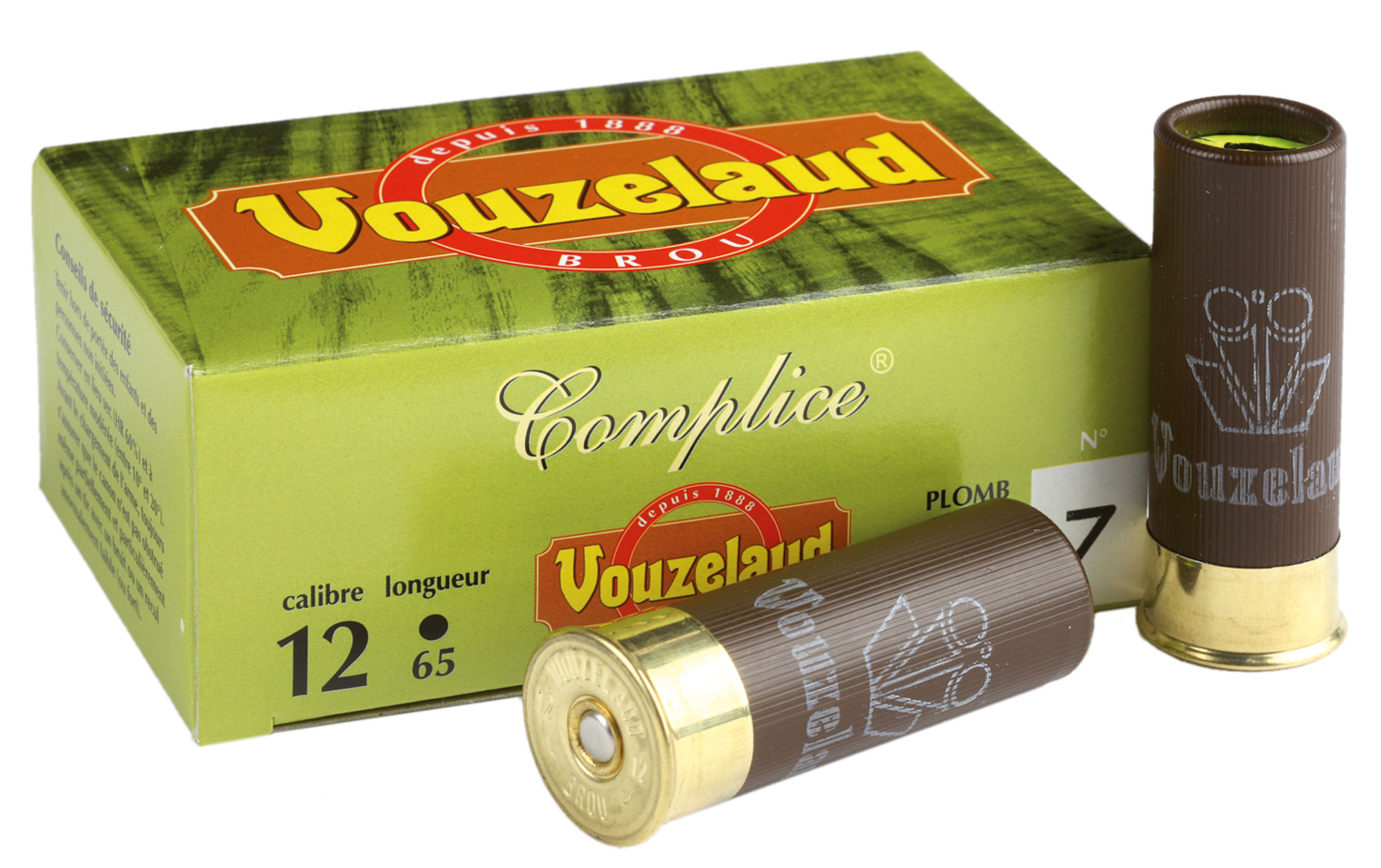 Cartouches Vouzelaud Complice 65 Cal 12 65 cartouches-vouzelaud-complice-65-cal-12-65
