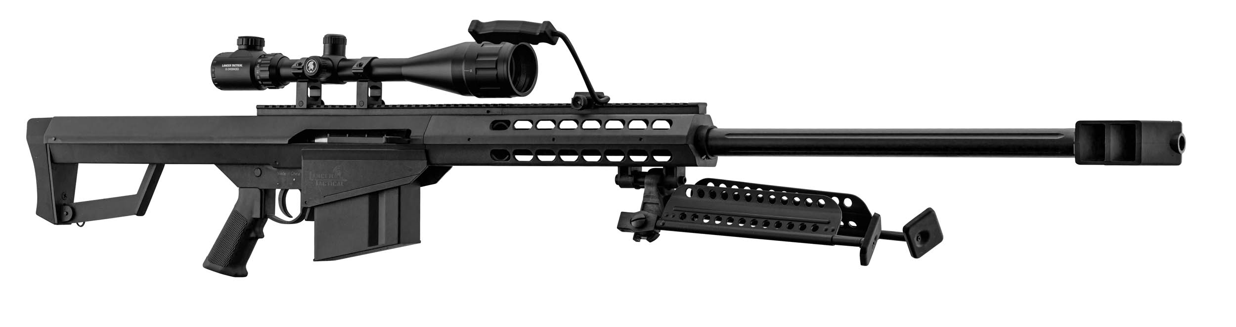 PCKLR3050-04 Pack Sniper LT-20 noir M82 1,5J + lunette + bi-pied + poignée - PCKLR3050