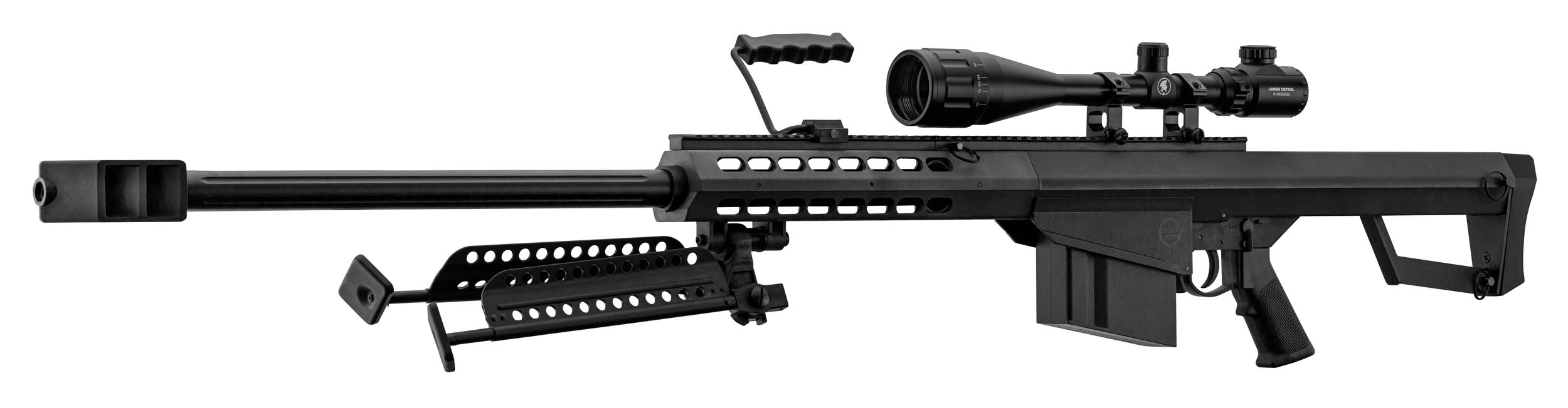PCKLR3050-07 Pack Sniper LT-20 noir M82 1,5J + lunette + bi-pied + poignée