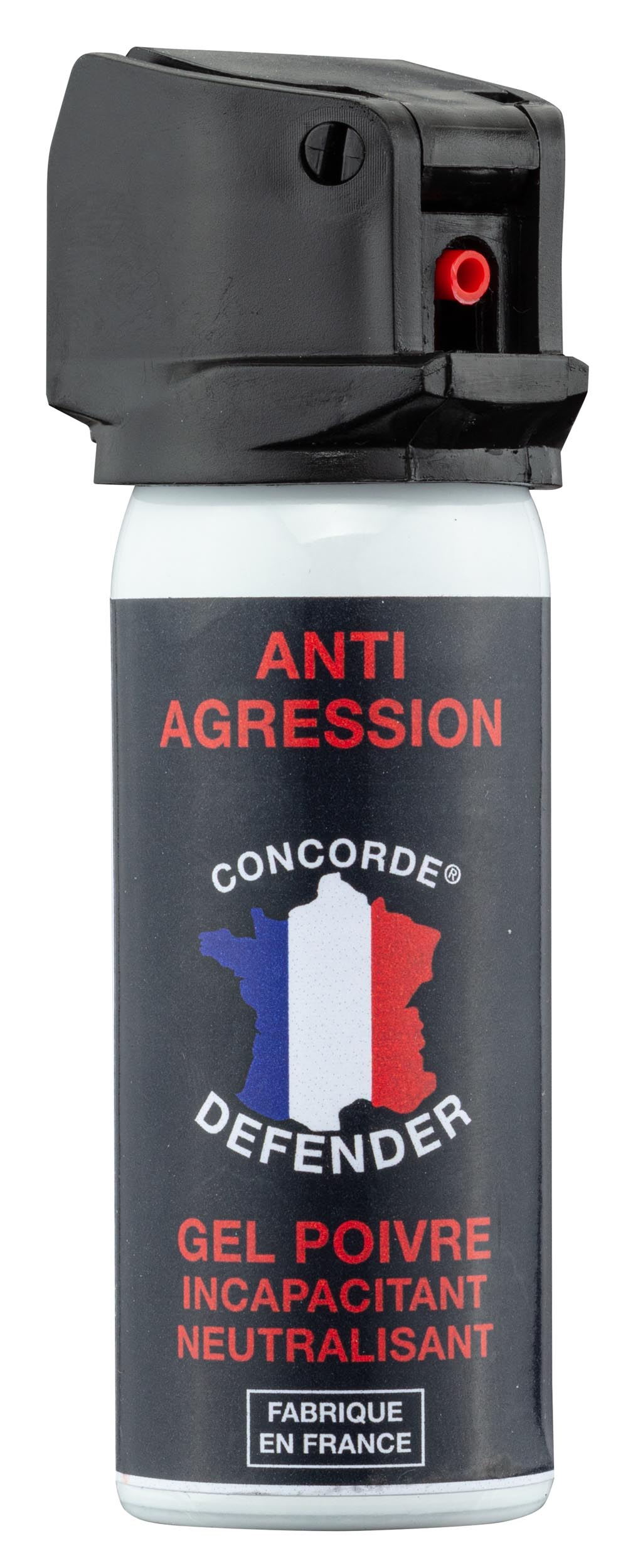 Aérosol Gel Poivré Anti-Agression Avec Poignée - CONCORDE DEFENDER