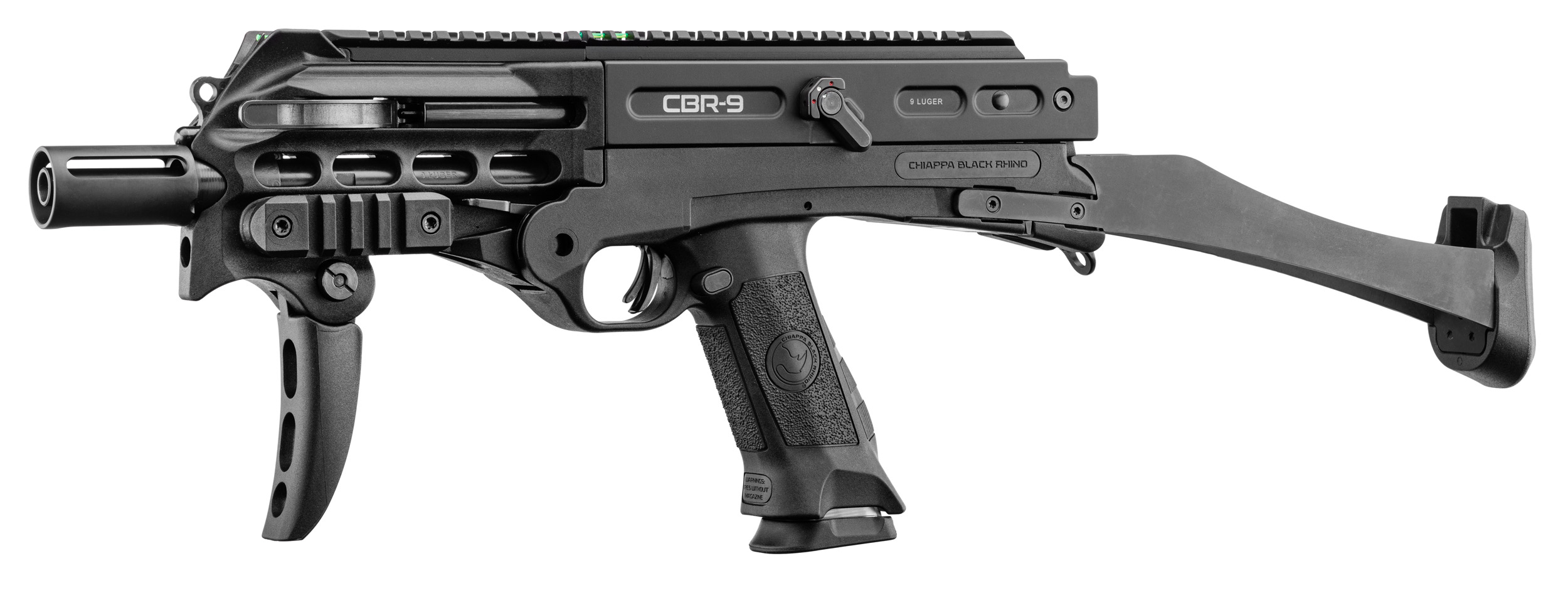 ZE969-4 *B2* CHIAPPA FIRE ARMS CBR - 9 BLACK RHINO 9X19 2CH 10 RDS - ZEC969